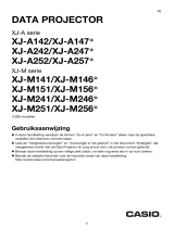 Casio XJ-M141, XJ-M146, XJ-M151, XJ-M156, XJ-M241, XJ-M246, XJ-M251, XJ-M256 Operating instructions