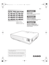 Casio XJ-M140 User guide