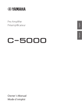 Yamaha C-5000 Owner's manual