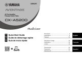 Yamaha CX-A5200 Quick start guide