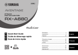 Yamaha RX-A680 Quick start guide