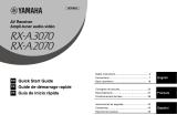 Yamaha RX-A2070 User manual