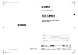 Yamaha BD-S1900 Owner's manual