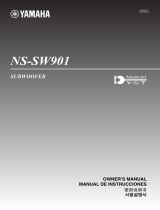 Yamaha NS-SW901 Owner's manual