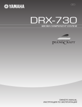 Yamaha PianoCraft DRX-730 Owner's manual