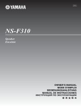 Yamaha NS-F310 Owner's manual