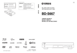 Yamaha BD-S667 Owner's manual