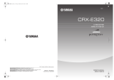 Yamaha CRX-E320 Owner's manual
