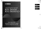 Yamaha RX-S600D Installation guide
