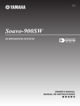Yamaha Soavo-900SW Owner's manual
