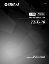 Yamaha TSX-70 Owner's manual