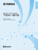 Yamaha TSX-B15 Owner's manual
