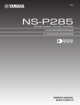 Yamaha NS-SW20 Owner's manual
