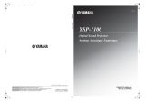 Yamaha YSP-1100 Owner's manual