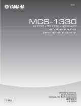 Yamaha MCS-1330 User manual