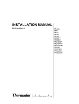 Thermador MED272JS Installation guide
