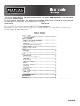 Maytag MES8800FZ User manual