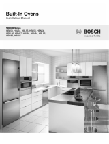 Bosch HBN8651UC Installation guide