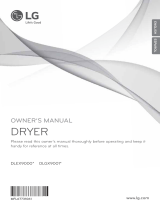 LG  DLGX9001V  Owner's manual