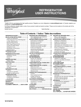 Whirlpool WRT519SZDW User manual