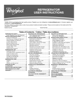 Whirlpool WRSA71CIHZ User manual