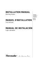 Thermador WD30ES Installation guide