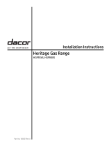 Dacor  HGPR48S/LP/H  Installation guide
