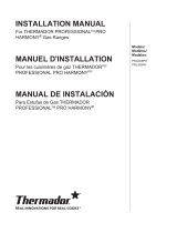Thermador PRL305PH Installation guide