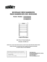 Summit SCR215LBICSS Owner's manual