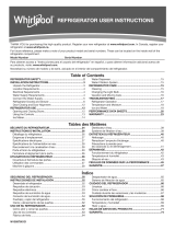 Whirlpool WRFA35SWHN Owner's manual