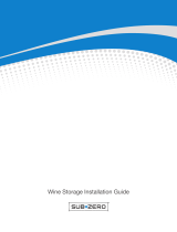 Sub-Zero IW-30R-RH Installation guide