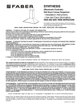 Faber SYNT36SS300 Installation guide