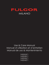 Fulgor Milano F4GK36S1 User manual