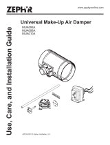 Zephyr AK7642AS Make Up Air Guide