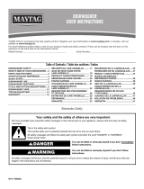 Maytag MDB8989SHK User Instructions