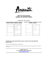 Avanti  RM4406W  User manual