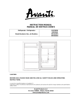 Avanti RM3336SS User manual