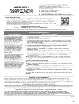 Whirlpool WFE975H0HZ Warranty