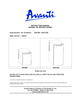 Avanti EWC1201 Owner's manual