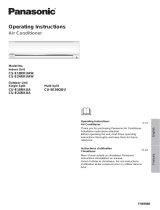 Panasonic E24RKUA Operating instructions