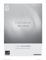 Samsung DW80J3020UW User manual