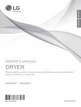 LG DLGX5001W Owner's manual
