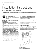 GE GSM2200VBB Installation guide