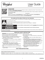 Whirlpool WDF120PAFB User manual