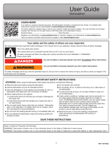 Whirlpool UDT555SAHP User manual