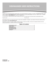 Whirlpool UDT555SAFP User manual