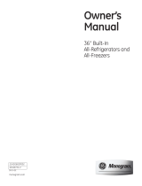 Monogram Appliances  ZIF360NHRH  User manual