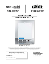 AccuCold ACF48WVACADA User manual