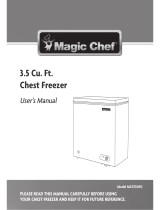 Magic Chef MCCF35W2 Owner's manual