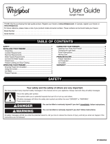 Whirlpool WSZ57L18DM User guide